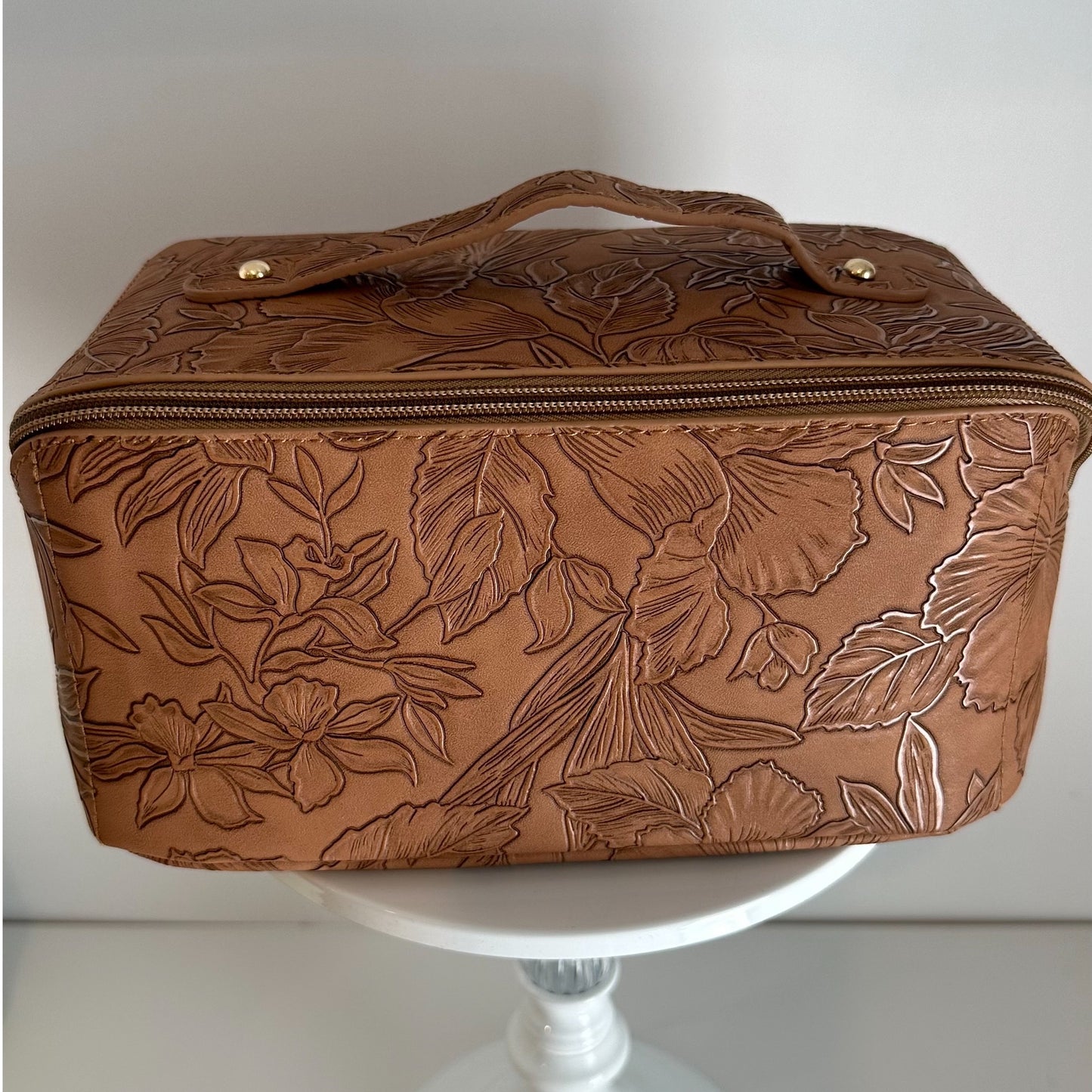 Oversized Flat Lay Cosmetic Bag