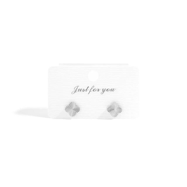 CLOVER STUD EARRINGS *WATERPROOF*