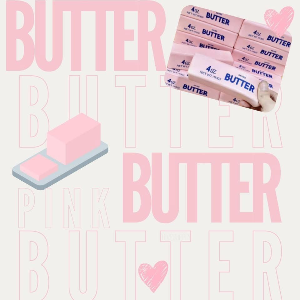 Squishy Toy - Pink Butter