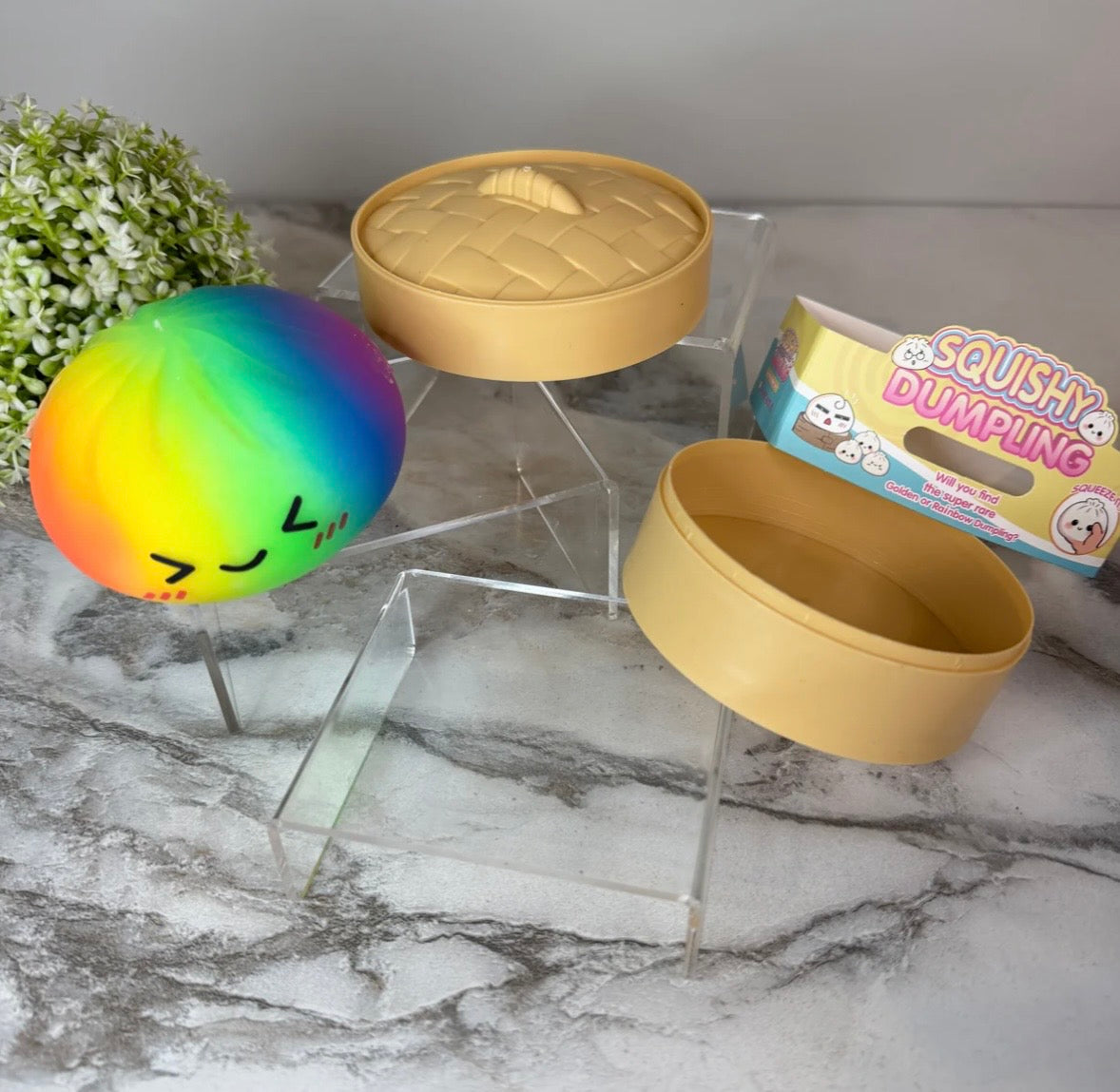 DUMPLING - SQUISHY TOY - RAINBOW
