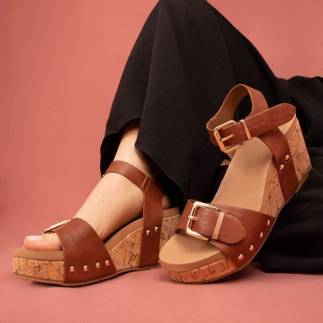 ROMY WEDGE SANDAL
