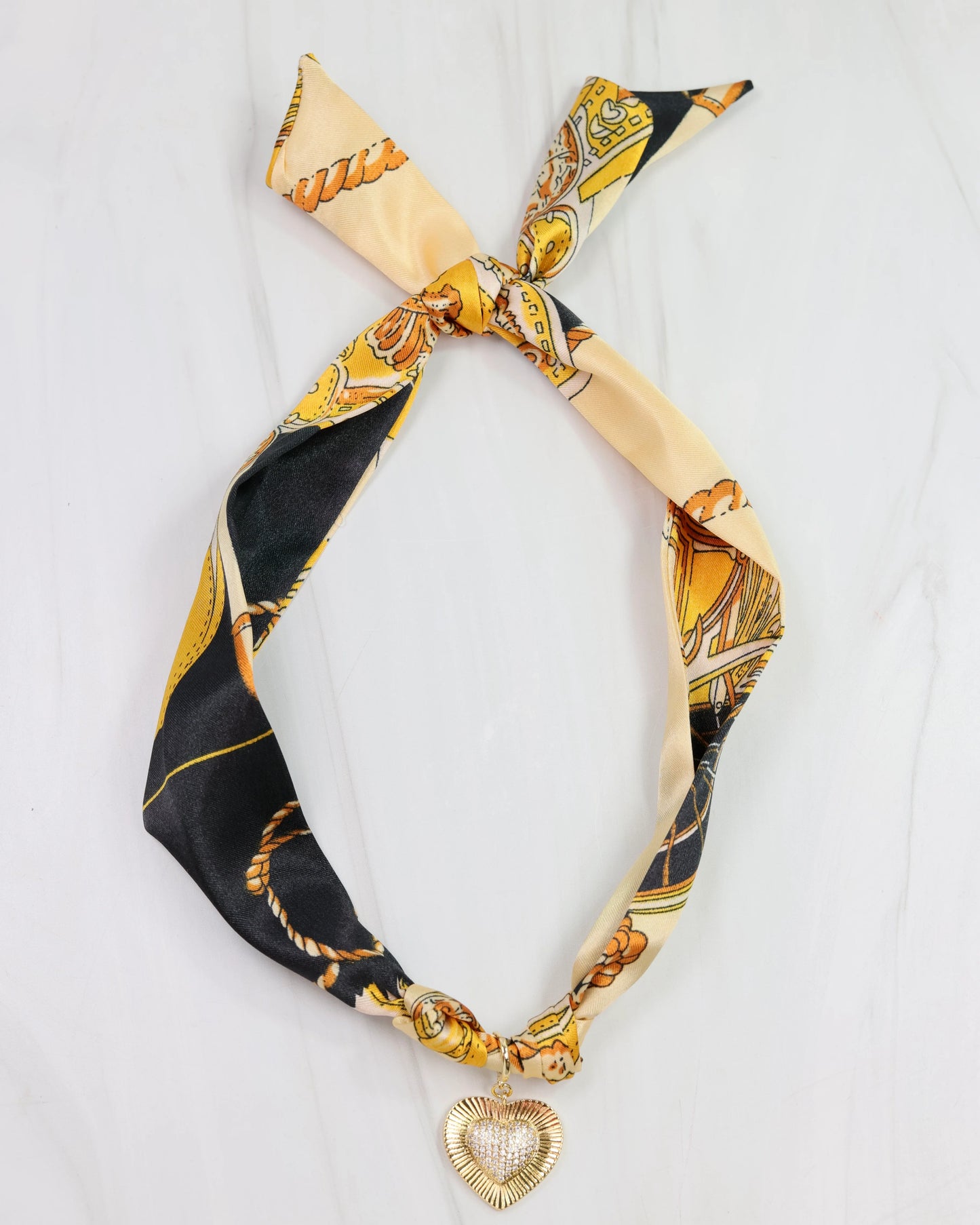 * PRE-ORDER SERAFINA & LILLIE SCARF NECKLACE