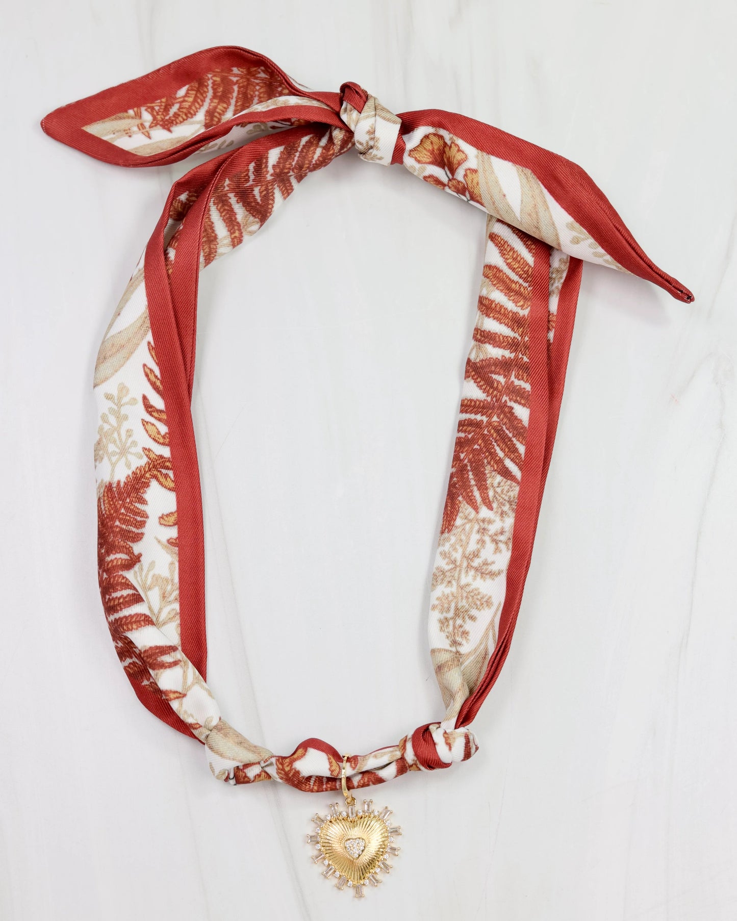* PRE-ORDER SERAFINA & LILLIE SCARF NECKLACE