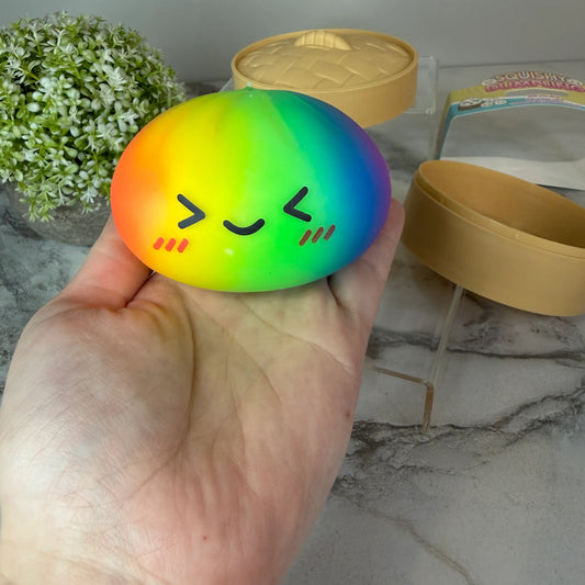 DUMPLING - SQUISHY TOY - RAINBOW