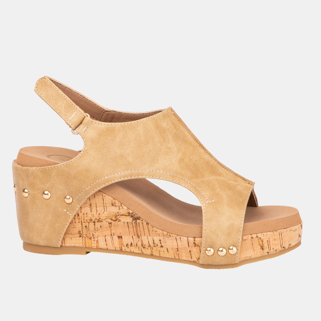 Hannah Slingback Wedge – Cutout Platform Sandal in 8 Stylish Finishes